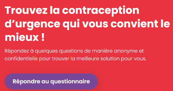 Contraception Urgence